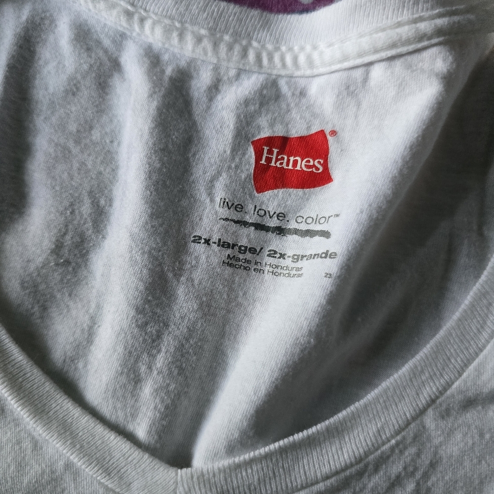 Hanes Vneck Tee